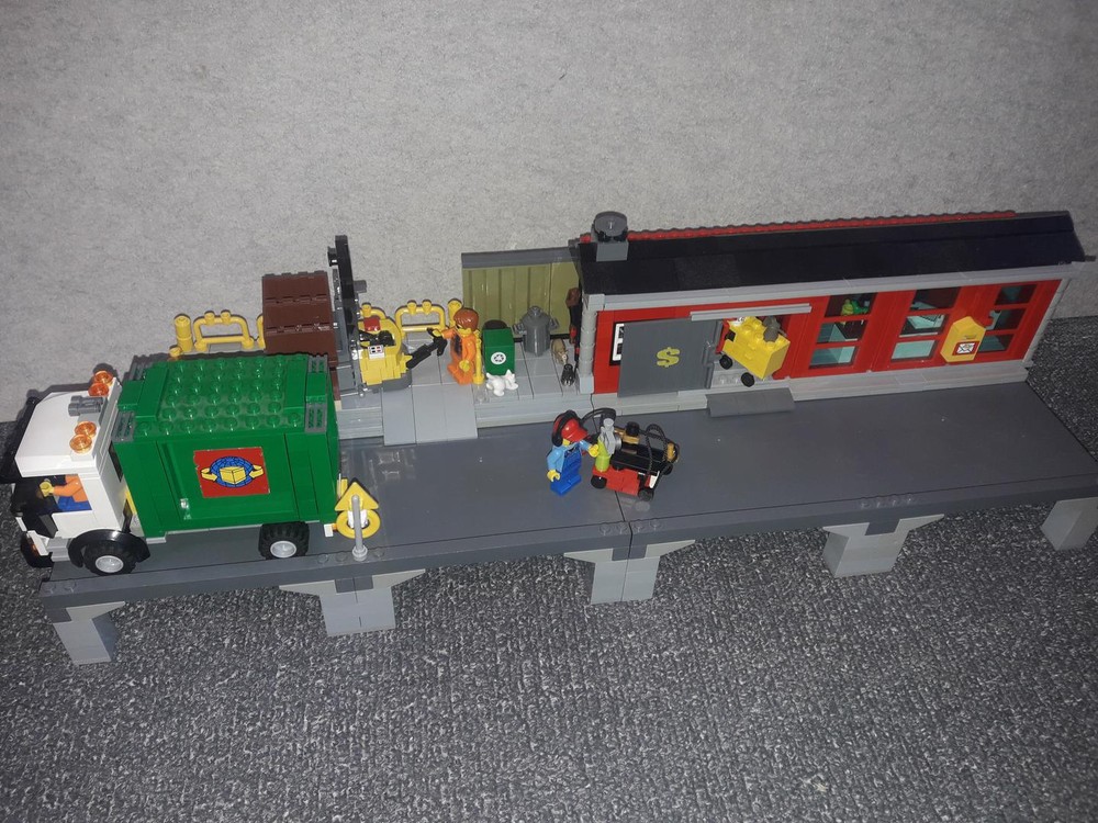 Lego Container crane harbor
