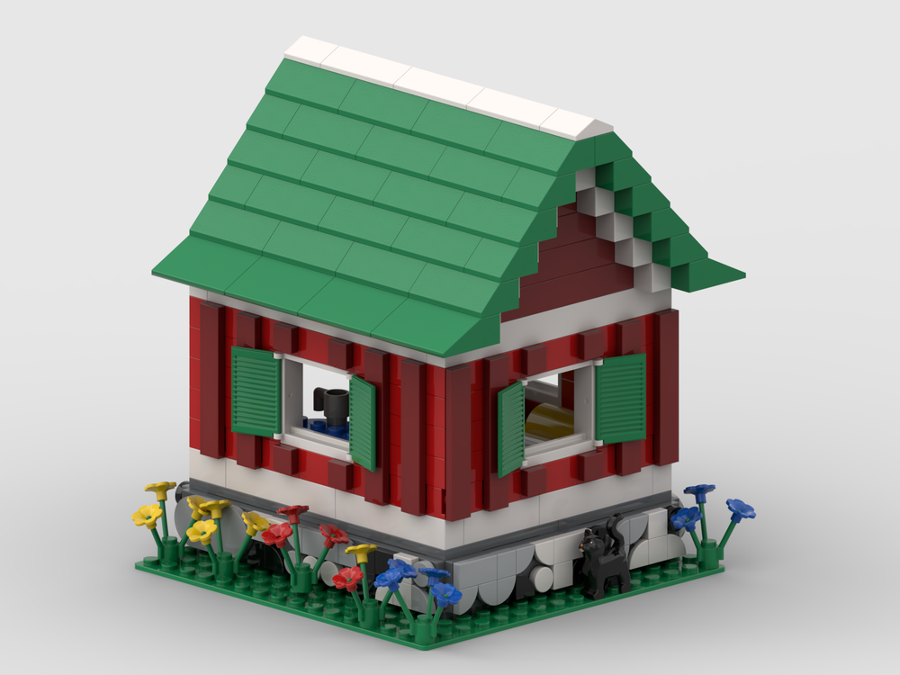 Lego Swedish Summerhouse - Summerhuset