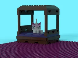 Unikitty's bed