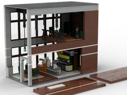 Lego Movie Coffee Chain Book Nook