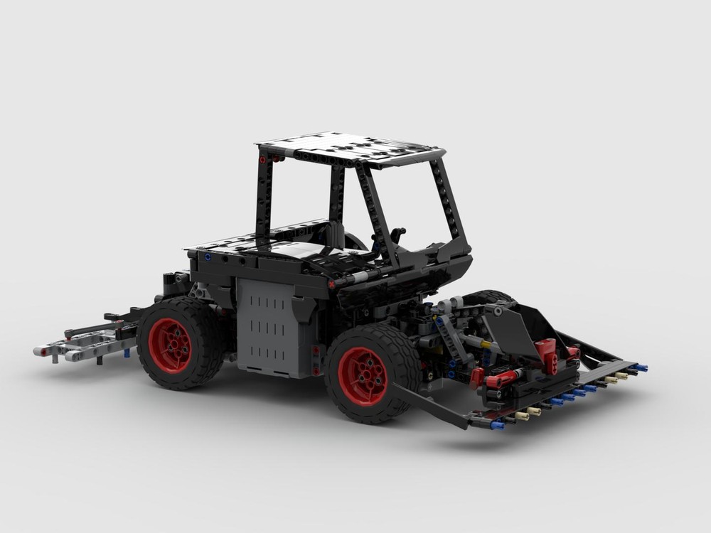 Lego 42160 Slope Tractor with Mower and Grubber