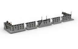 Modular Parisian Promenade - Right corner module