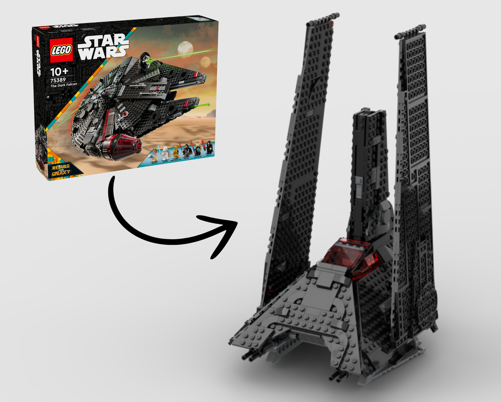 Lego Krennic's Shuttle (75389 Dark Falcon Alternative)