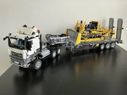 Tieflader (low loader)