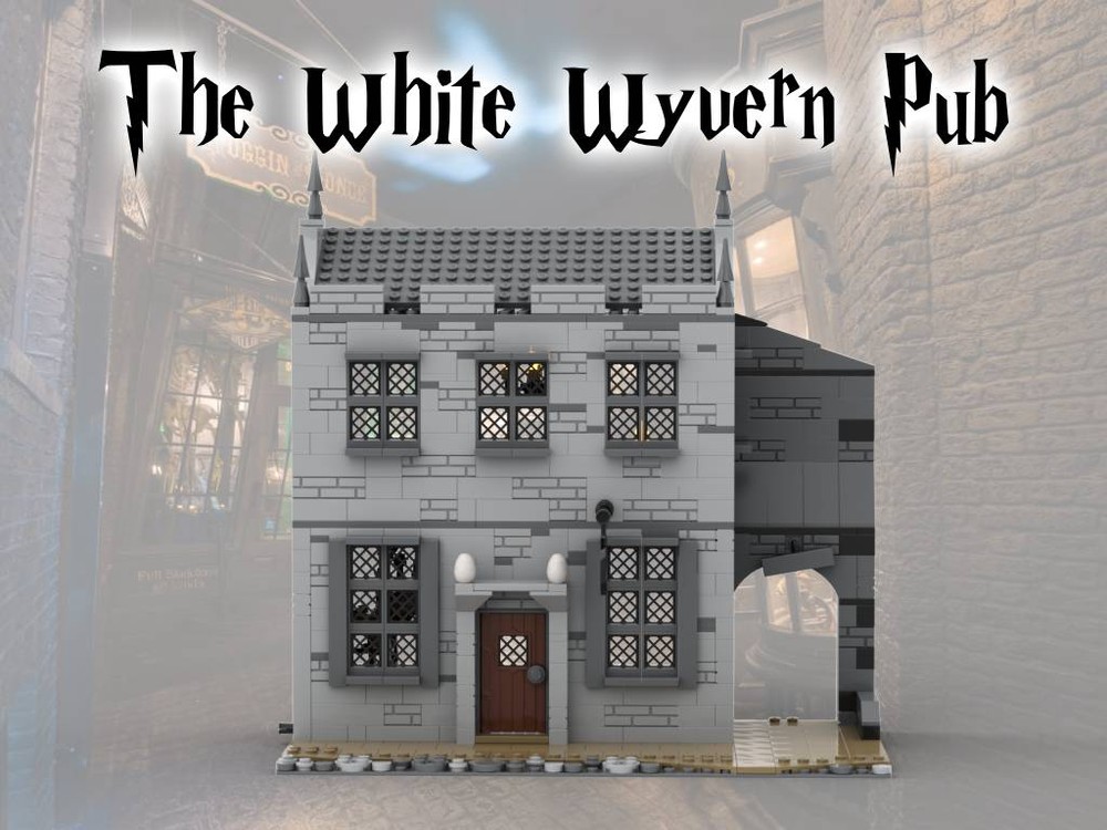Lego Knockturn Alley: The White Wyvern Pub