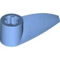 Technic Tooth 1 x 3 with Axle Hole [Hollow Underside] / Medium Blue