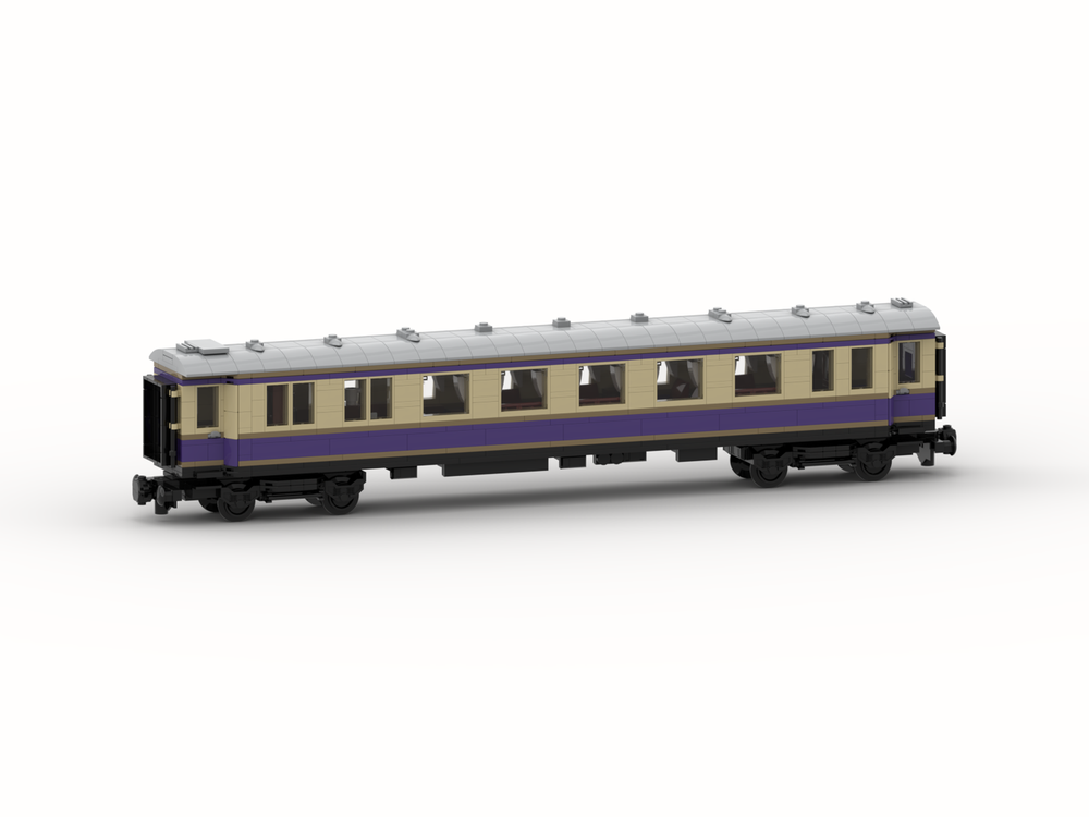 Lego Historical Rheingold 1st Class Company Coach (8W)