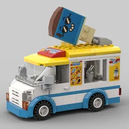 Cute Ice Cream Truck