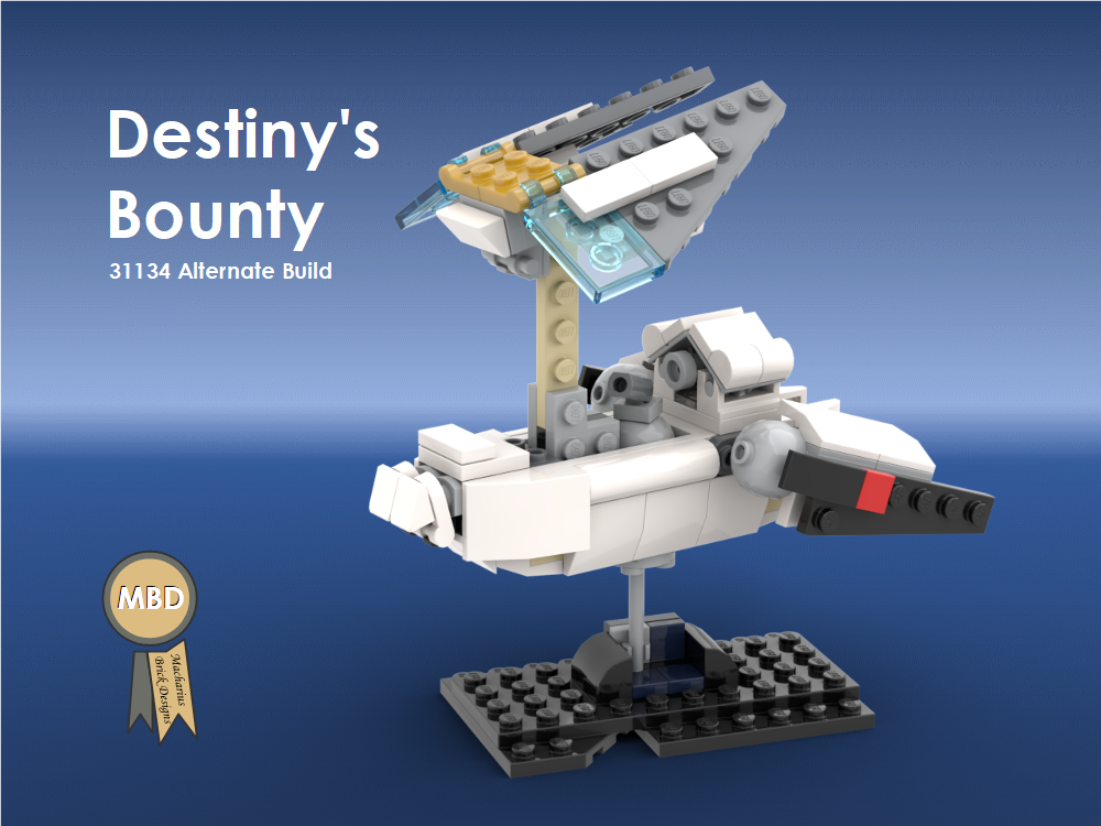 Lego Destiny's Bounty, Unofficial Fan Design and 31134 Alternate Build