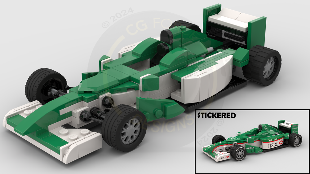 Lego F1 Jaguar R1