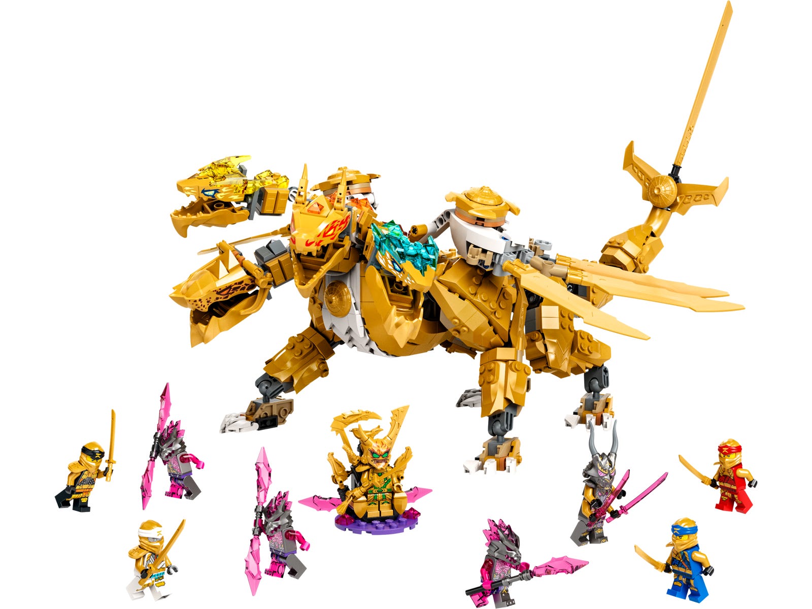 Lego Lloyd's Golden Ultra Dragon