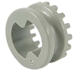 Technic Bush 1/2 Toothed Type II [X Opening]