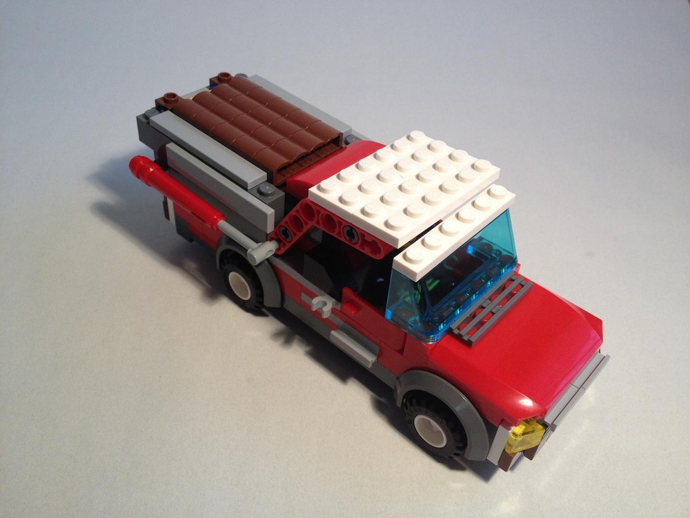 Lego Red Pickup Truck