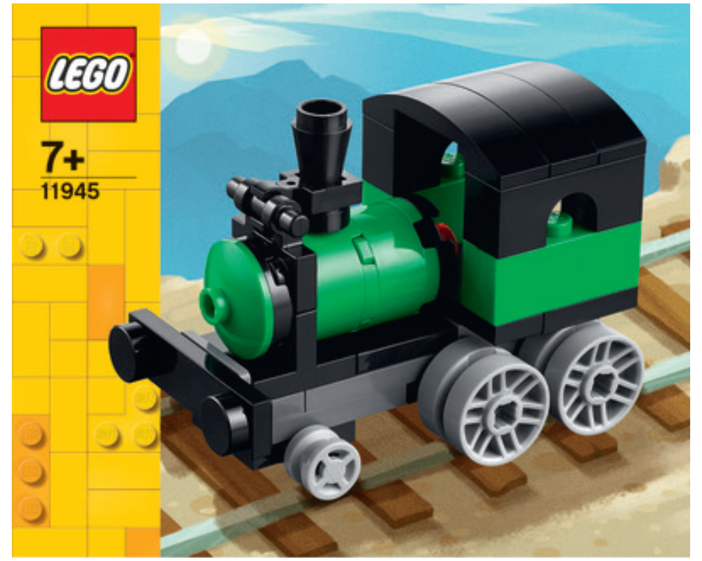 Lego Steam Locomotive