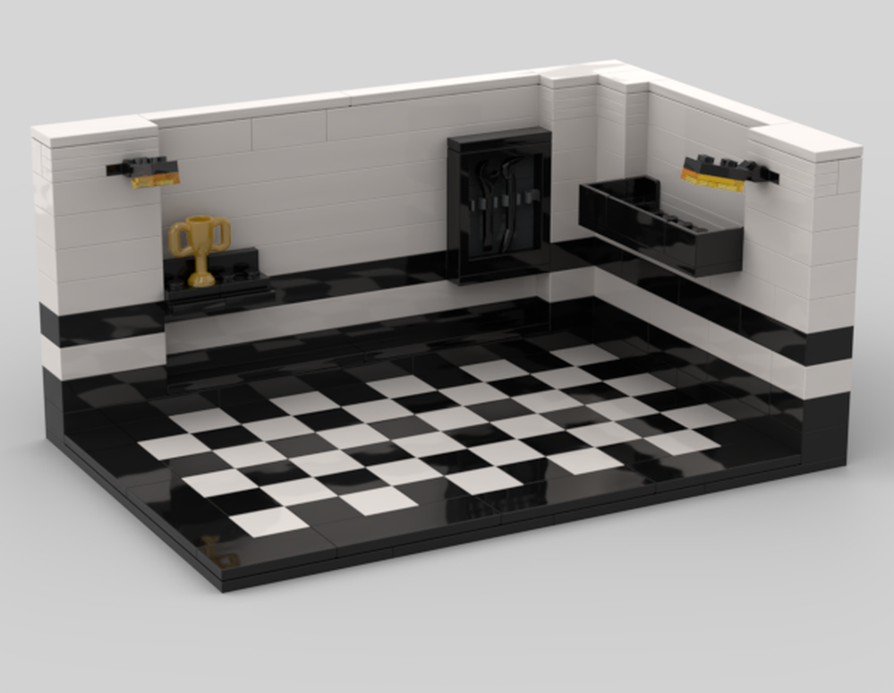 Lego Car garage display