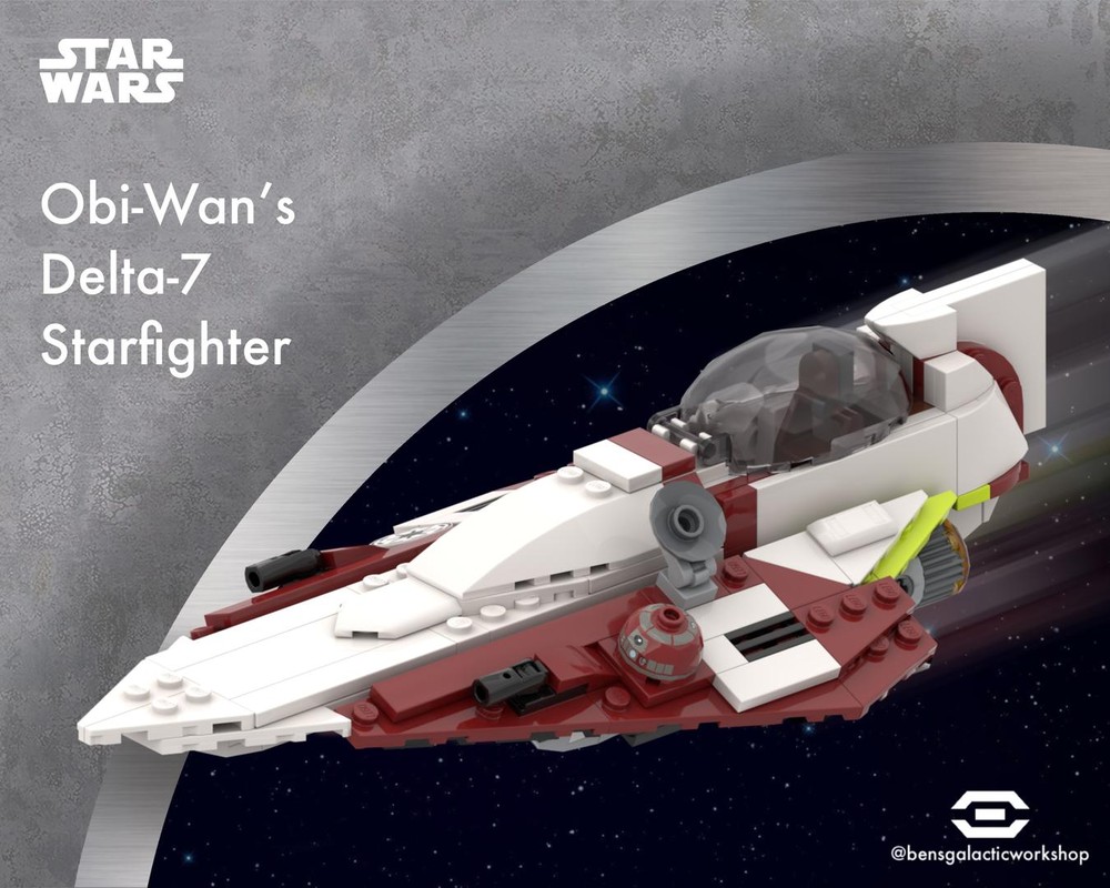 Lego Obi-Wan's Delta 7 Starfighter