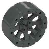 Wheel Wagon Viking with 12 Holes [7 Studs Diameter]