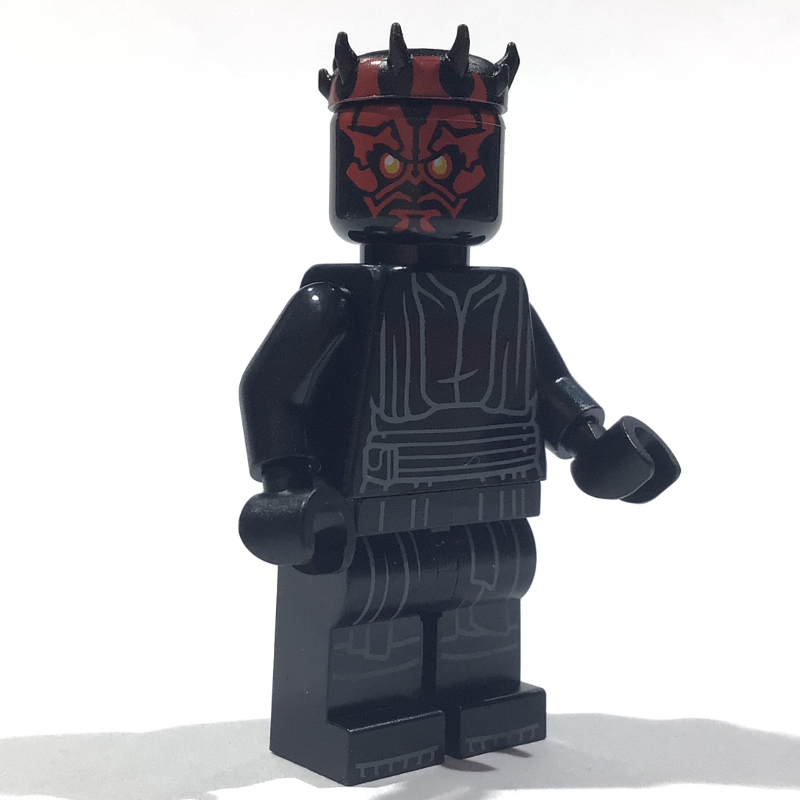 Lego Darth Maul, Horns, Printed Legs