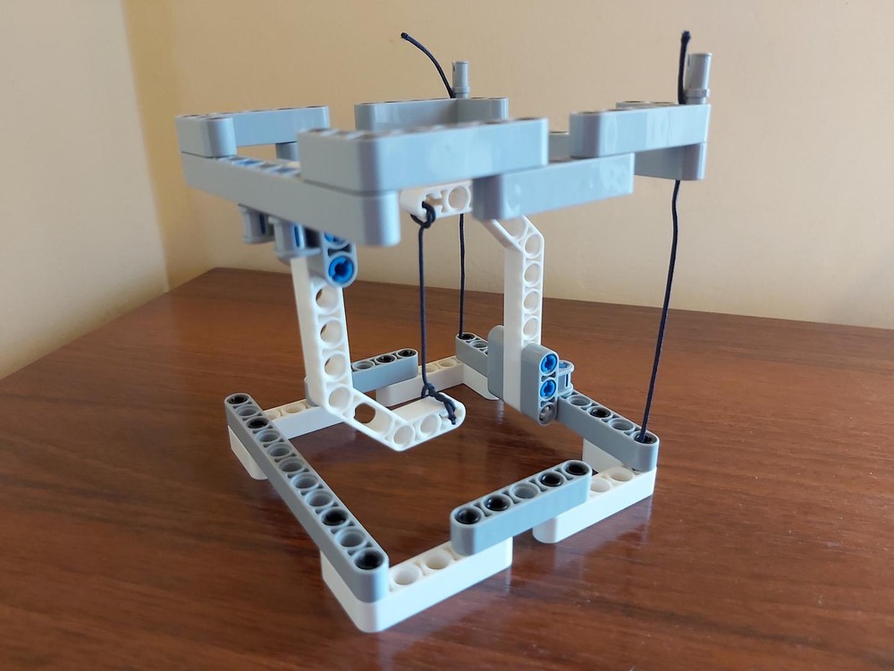 Lego Experiment on the balance of forces