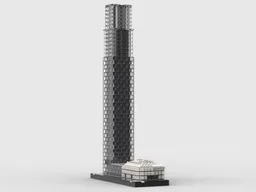 15 Hudson Yards at 1/650th Scale