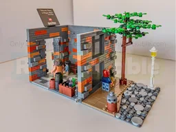 The Leaky Cauldron Brick Wall Addition