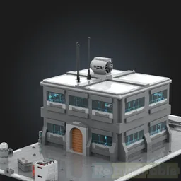 Modular Coruscant Warehouse