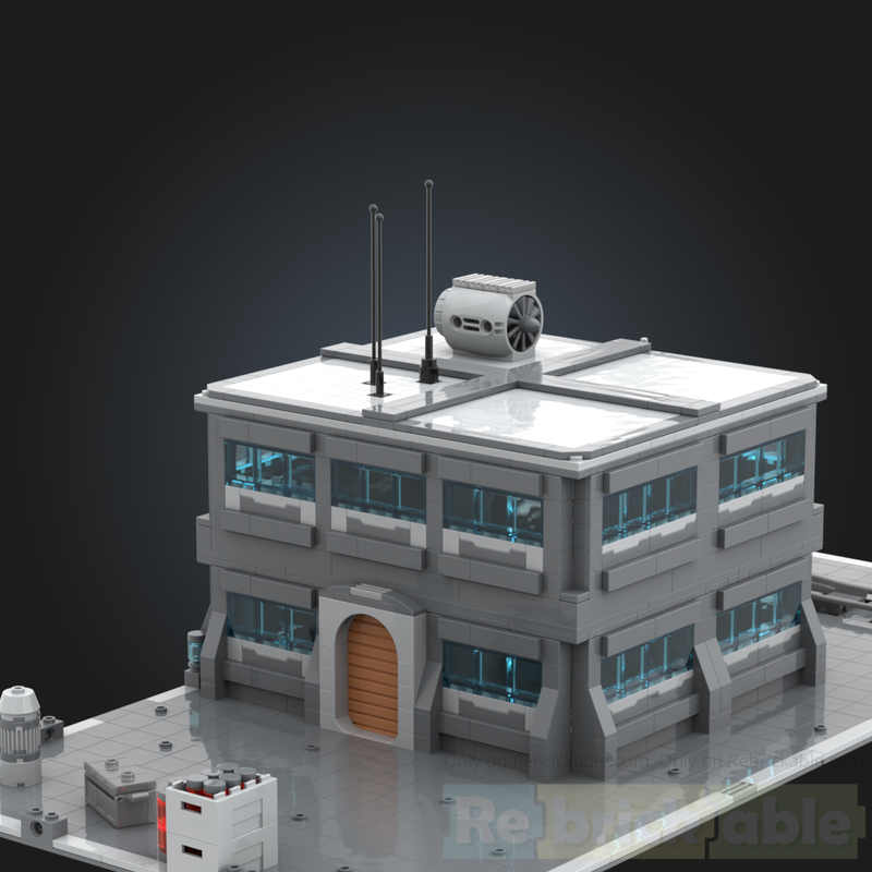 Lego Modular Coruscant Warehouse