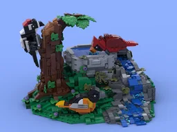 Summer Bird Bath