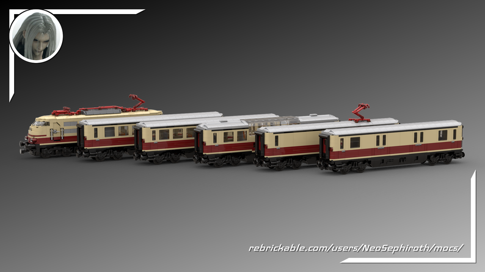 Lego Rheingold Express (7740 reimagination)