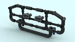 Bull guard (addition for UAZ 3151)