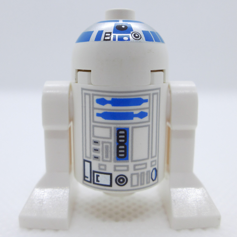 Lego Astromech Droid, R2-D2, White Dome, 30361c Body