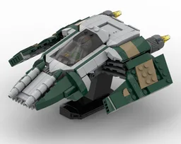 Cutlass 9 Sharp Spiral Hutt / Separatist Starfighter ( Saesee Tin )