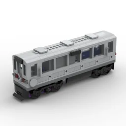 motorised 76321 spiderman subway train scene