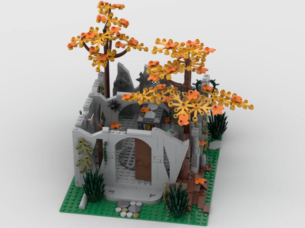 Lego The ruins of the Lion King's tomb