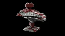 Republic Star Destroyer (Imperator Class?) - alternative from Ahsoka T6 jedi shuttle (75362)