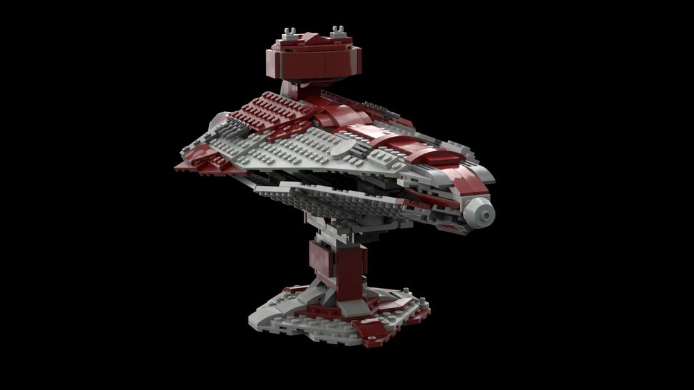Lego Republic Star Destroyer (Imperator Class?) - alternative from Ahsoka T6 jedi shuttle (75362)