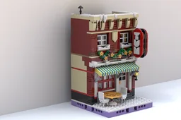 Yum's Cafe and Sweet Shoppe (Winter Village Main Street project #1)