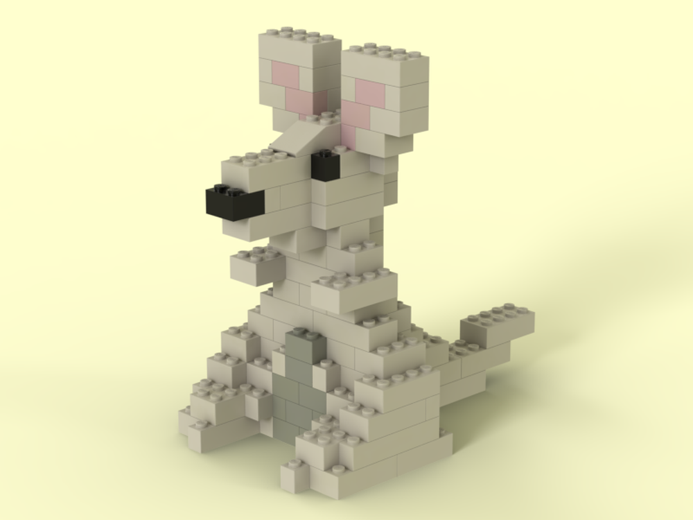 Lego Mouse (Brick-built)