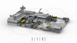 ALIENS Micro Diorama : Hadley's Hope