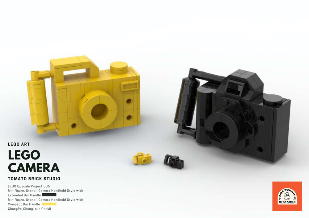 LEGO Camera Upscaled