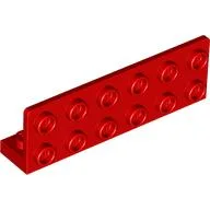 Bracket 1 x 6 - 2 x 6 Inverted / Red