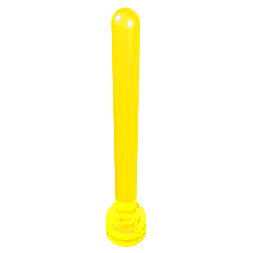 Lego Antenna 1 x 4 with Rounded Top / Trans-Neon Green