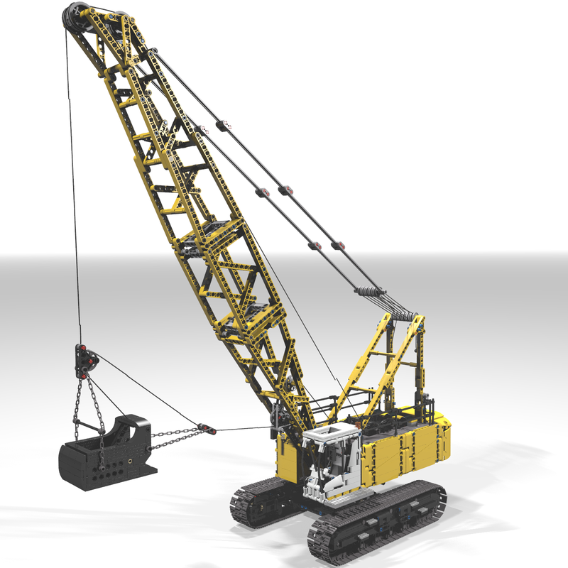 Lego Dragline excavator
