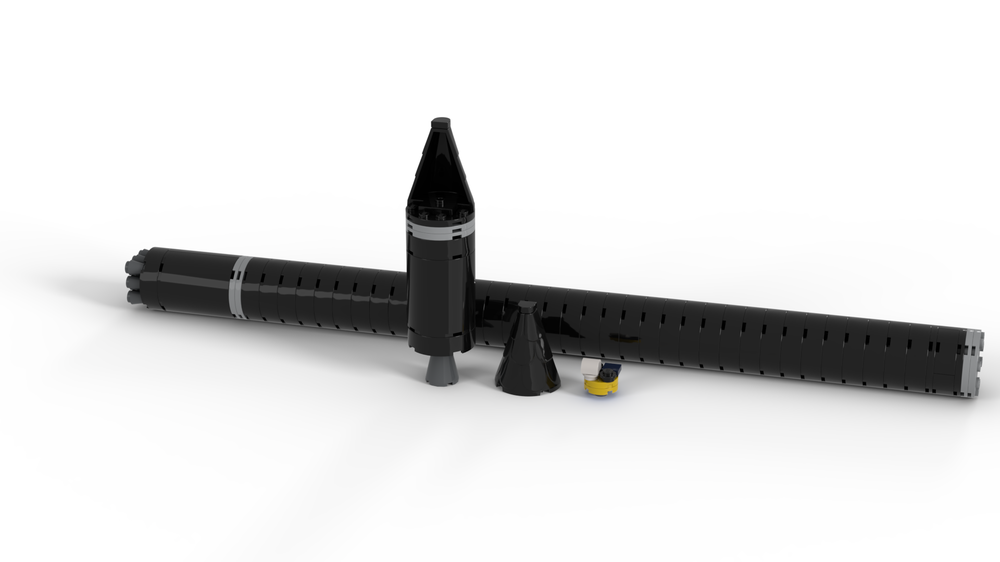 Lego Rocketlab Electron v3