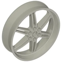 Wheel Technic Street Bike / Light Bluish Gray