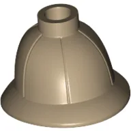 Hat / Pith Helmet / Dark Tan