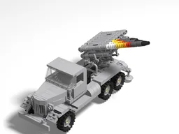 BM-14 MLRS rocket launcher