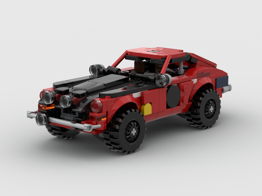 Lego 71' Datsun 240Z Safari Rally HS30