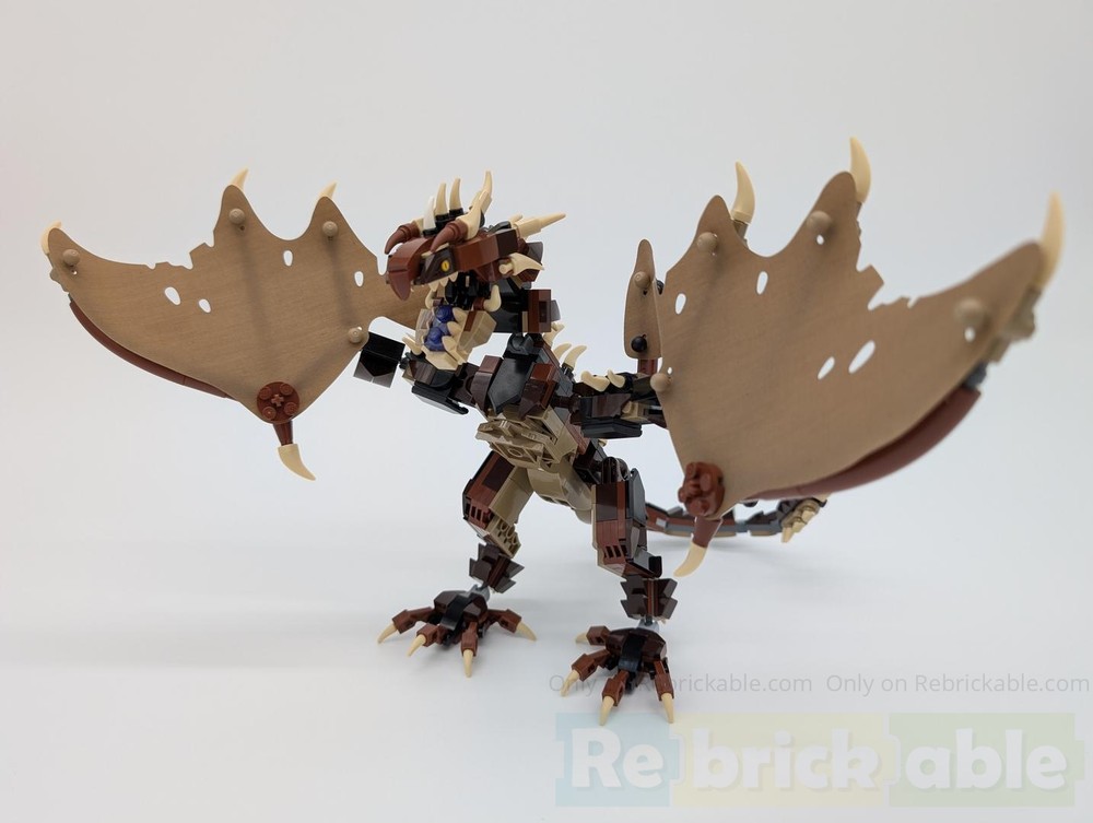 Lego Hungarian Horntail MOC