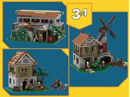 10332 3in1 - Medieval buildings